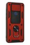 Aconcept Redmi Note 9 Case Pars Silicone with Lens Ring (181222) - Red - 3
