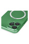 Aconcept iPhone 12 Pro Case Jack Magneticsafe Lens Silicone (210154) - Green - 4