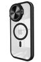Aconcept iPhone 14 Pro Max Case Telescope Lens Magsafe Silicone Cover (24317) - Black
