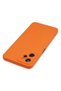 Aconcept Realme C35 Case Nano Inside Velvet Silicone (34245) - Orange - 3