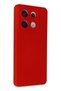 Aconcept Redmi Note 13 Pro 5g Case Nano Velvet Silicone (24919) - Red - 2