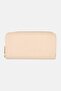 Women Brand Logo Wallet, Beige
