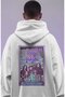Deep Purple Rock Metal Music Band Back Printed Unisex Oversize Premium Hoodie