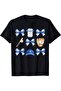 تي شيرت Game Day Coquette Bow Mom بوزن 180 جرام مقاس كبير، مقاس كبير - 8