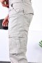 Cargo Pants Comfortable Cut Pocket Lycra Gabardine Fabric New Season - 3