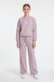 Pink Girls' Butterfly Printed Tracksuit Set 24647