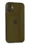 Aconcept iPhone 12 Case Fly Lens Silicone (92349) - Black - 2
