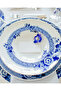 Blue Ming Blue Porcelain Plate 25 cm - 2