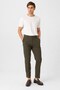 Khaki Slim Fit Comfort Men's Trousers - 2