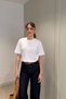 100% Cotton Short Sleeve Basic T-Shirt - White - 6