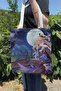 Fischl Genshin Impact V1 Double-Sided Canvas Print Tote Bag Anime Bag