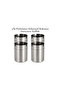 4-piece ashtray set, stainless steel decorative odorless smokeless ashtrays
