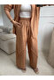 Camel tasseled lace pocket standard size 38/48 compatible women's set - 4