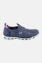 Women Grand Flash Slip On Training Shoes, Slate Blue - 3