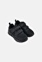 Kids Boy Velcro Closure Casual Shoes, Black - 3