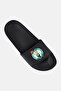 Men Boston Celtics Primary Slip On Slides, black - 4