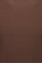 Men Crew Neck Short Sleeve Textured T-Shirt, Brown - 5