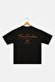 Kids Boy Crew Neck Short Sleeve Brand Logo T-Shirt, Black - 3