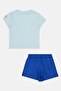 Toddlers Boy 2 Pcs Graphic Print Top And Shorts Set, Multicolor - 3