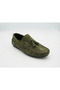 Gr0535 Genuine Suede Nubuck Leather Tasseled Handmade Dark Green Color Rok Model Flexible Sole Loafer Casual Shoes - 8