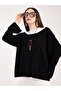 2-Piece Knitwear Blouse with Necklace