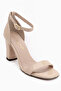 Erika Genuine Leather Tan Women's Heeled Shoes