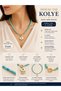 Leyan Doğaltaş 77 cm Turquoise Natural Stone Necklace – Handmade Long Women's Necklace