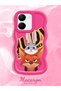 Vivo Y36 5g Compatible Case Camera Protector Red Silicone Couple Phone Case Rabbit Pattern - 2