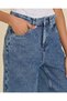 Senior Girls Navy Plain Balloon Fit Jeans - 4