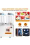 Commercial Beverage Dispenser with 2X18L Dual Tank Iced Tea Machine - Stainless Steel Design, 370W Power, Perfect for Restaurants, Hotels, Parties, and Events - 5