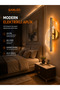 Decorative 12W Indoor Bronze Case 3-Color Light Modern Wall Sconce Electric 10 Pcs - 6