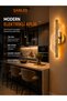 Decorative 12W Indoor Bronze Case 3 Color Light Modern Wall Sconce Electric 4 Pcs - 4