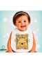 Winnie the Pooh Linen Baby Bib – Soft, Absorbent, Washable, Special Design P207