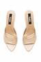 Women's High Heeled Orthopedic Non-Slip Tpu Sole Beige Slippers - 4