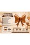 Brown Bow Foil Balloon 86 X 62 cm Helium Compatible Birthday Baby Shower Engagement Party Decoration - 2