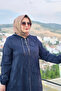 Women's Clothing Plus Size Ring Embossed Printed Jacquard Hooded Bag Cap with Pockets - 6