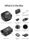 Mic Mini (2TX+1RX+Charging Case), Detail-Rich Audio, 48h Use, Noise Cancelling, Automatic Limiting, Wireless Mic for Camera/iPhone/Android, Vlog, UAE Version, Official Support - 6