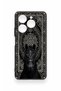 Tecno Spark 20 Pro Compatible Ethnic Horse Figure Patterned Silicone Case - 2