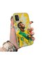 Samsung Galaxy A51 Compatible Silicone Edge Hard Back Case Couple Phone Case with Neymar Pattern