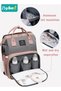 Baby Diaper Bag Backpack Multifunction Diapers Changing Station Toy Bar for Outdoor and Travel, Large Capacity Infant Shower Gifts, USB Port, 3 Toys - 8