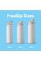 FreeSip Insulated Stainless Steel Water Bottle with Straw for Sports and Travel, BPA-Free, 24-Ounce, Shy Marshmallow - 5