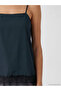 Timeless Clothing & Timeless Choices Square Roba Collar Rope Strap Lace Detailed Blouse - 3
