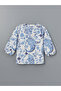 Original Women's Floral Blouse with Open Collar - 6