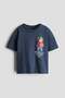 Printed cotton T-shirt