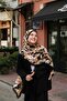 Petra Mosaic Pattern Shawl - Black - 3