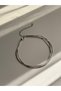 Silver Elegant 3 Row Italian Anklet - 3