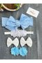 Baby Girl Blue Star Bandana Buckle Set