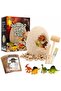 AYNI Jumbo Dinosaur Excavation Egg Kit – DIY Dig & Discover Dinosaur Toy with Excavation Tools & Learning Cards | STEM Educational Gift for Kids Ages 6+