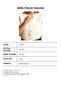 Women's Stone Color W6-105 Large Button Belted Cropped Cardigan Design Knitwear Cardigan - 8