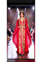Local Women's Belted Wedding Kaftan Evening Dress 2-Piece Set - 3